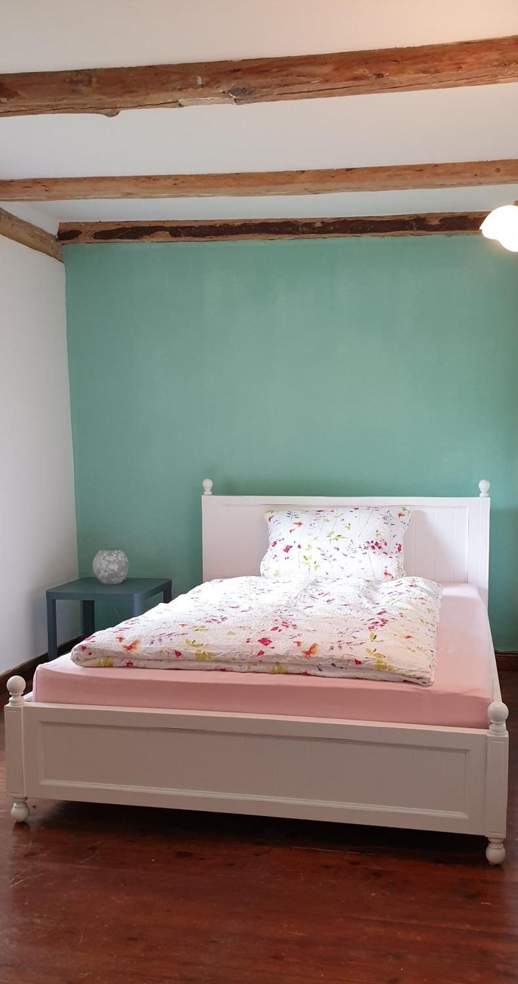 Apartamento Der Kleine Fuchshof Mit Hund, Pferd Und Huhn Rathlau Exterior foto